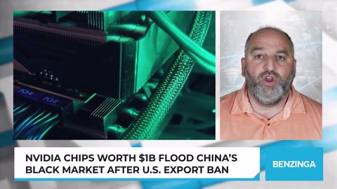 Nvidia Chips Worth $1B Flood China’s Black Market After U.S. Export Ban