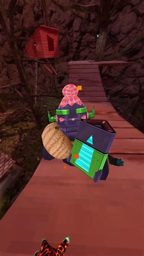 Bro jumped off and Died over getting taged #gorillatag #gorillatagquest #vr