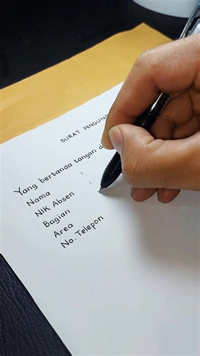 Contoh Surat Resign