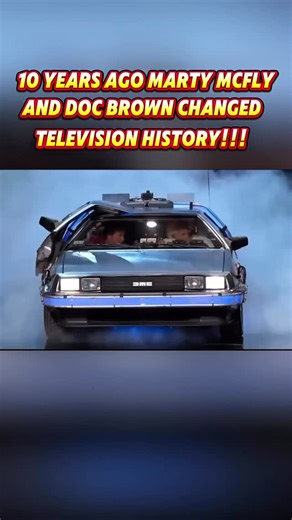 10 Years ago yesterday, October 21, 2025…. Marty McFly and Doc Brown arrived in the Future and changed history!! | Delorean Rental