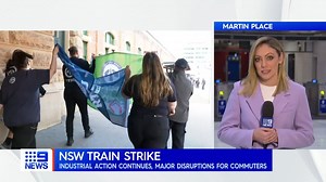NSW train strike