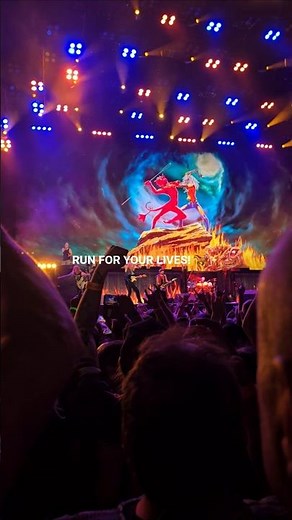 RUN FOR YOUR LIVES! 🤘 Iron Maiden - Run to the Hills (Hannover 2026)