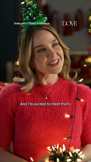 Love is in the air, and the forecast calls for holiday magic! Watch SNOWY WITH A CHANCE OF CHRISTMAS, starring Andrea Brooks & Giles Panton, now streaming on Dove! #HolidayRomance #RomanceMovies #RomCom #NewMovie #LiveLaughDove | Dove Channel