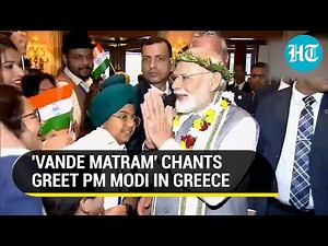 PM Modi Clicks Selfies, Shakes Hands With Indian Diaspora In Greece Amid ‘Dhol’ Beats | Watch