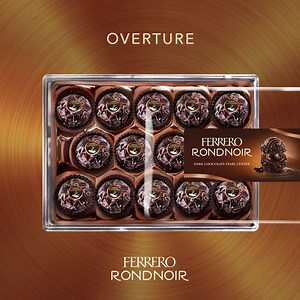 148K views · 1.9K reactions | Scopri Ferrero Rondnoir. Tutto il piacere del cioccolato fondente, unito al cremoso ripieno di cioccolato e una sorprendente croccantezza. Una sinfonia di gusto. | Ferrero Rocher | Facebook