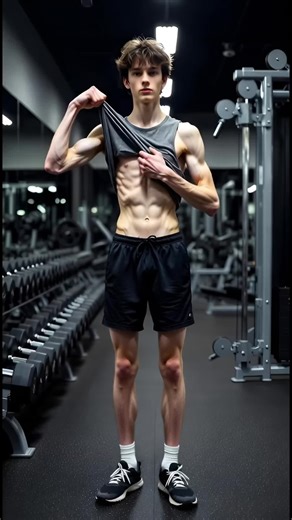Before and after this boys efforts in gym. Well done to him. #aiboy #twunk #hotboy #boy #abs