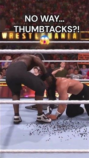R-Truth DESTROYS Roman Reigns on Thumbtacks?! 😱 #Shorts #romanreigns #wwe #wwe2k26