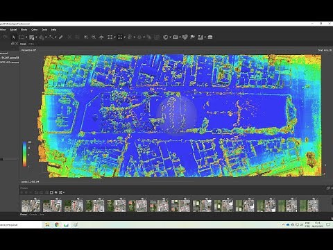 Drone Agisoft Metashape Point Confidence (LIMPEZA DA DENSE CLOUD, seleção por confiabilidade) (05)