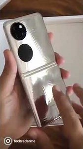 Huawei P50 Pocket foldable unboxing #huawei #huaweip50pocket #folding