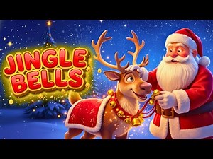 Jingle Bells 🔔🎄 Christmas Song for Kids 🎅| Sing Along with Santa 🎶✨ |Lolipop Rhymes