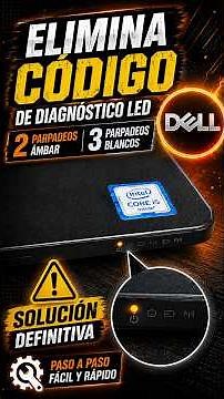 Dell Latitude Won't Turn On 🚨 LED Error 2 Amber 3 White (Solution Explained) #LEDError #ErrorCode