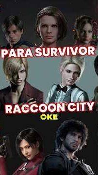 BERIKUT LIST JAGOAN RE YANG SELAMAT DARI RACCOON CITY INCIDENT #residentevil #fyp #raccooncity