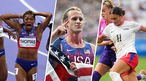 Watch: US takes lead in gold medal race, USWNT wins another nail-biter and more Olympics Day 11 highlights