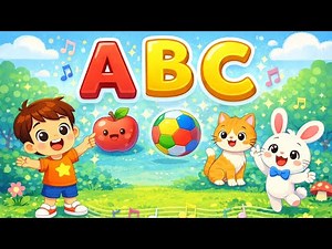 ABCD Learning Video for Kids 👶 | Fun Cartoon A to Z l Part 1