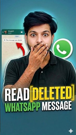 How to READ Deleted WhatsApp Messages 🔥