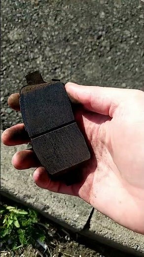 glazed your brake pads no tools fix