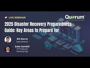 Disaster Recovery Plan 2025: Key Areas to Prepare For
