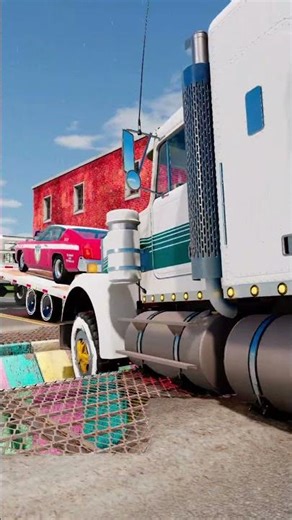 Loaded Tow Truck vs The Dangerous Grid! 🛻🚨 | BeamNG.drive