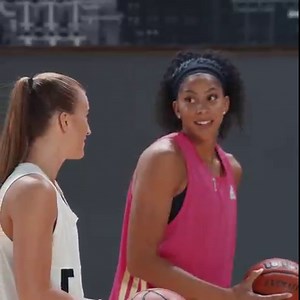 343K views · 187 reactions | NBA 2K22 is live! Candace Parker & Sabrina Ionescu talk 2K ratings in the latest live-action trailer  | NBA 2K | Facebook