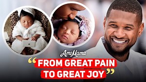 Usher recently shared some BIG news: the arrival of his sweet precious baby girl, Sovereign 🤗😍 #Usher | AmoMama Nostalgia