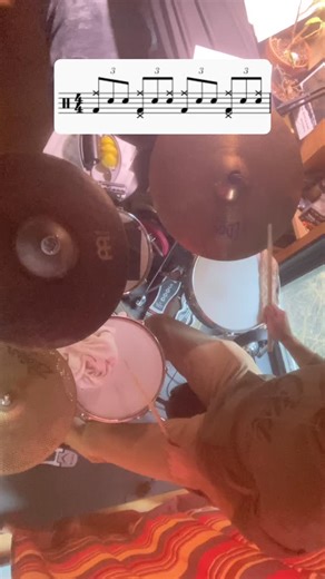 Still need to clean it up a bit. Jazz Permutation KLL #drums #drumstagram #jazzdrums #percussion | Rhys Gerwin