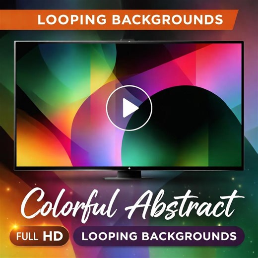 Neon Gradient Background Loop | Abstract Seamless Video, Cyberpunk City Vibe | Animated Backdrop for Edits & Streams - Etsy