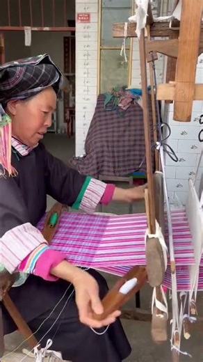 #This craft is now rare and almost lost #Show #Famous Ethnic Crafts #Ancient Weaving#48ea8