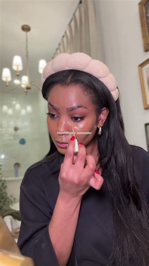 GRWM for new years eve💃🏽✨ #newyears #newyearseve #grwm #short #shorts #Mallory