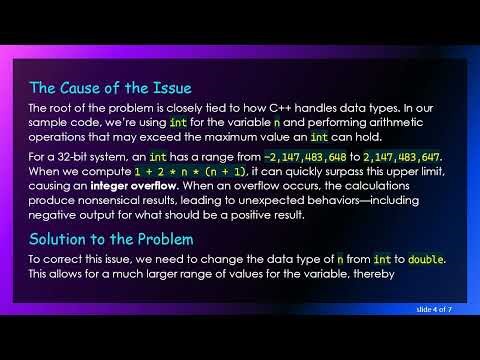 Solving the sqrt Function Issue in C+ + : Handling Integer Overflows