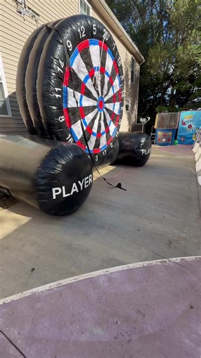 Our Soccer Dart and Dunk Tank just scored another event!  One of th crowd favorite for laughs, splashes, and friendly competition!  Book yours next before the dates fill up!  #LetsBouncz #DunkTankFun #SoccerDart #EventFavorites #PartyRentals #OutdoorGames #VirginiaEvents #HarrisonburgVA #InflatableFun | Let’s Bouncz Inflatables LLC | Facebook