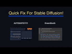 Simple Fix For Stable Diffusion and Dreambooth - Ming Effect Troubleshooting