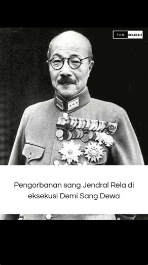 Film Sejarah on Instagram: "Hideki Tojo (東條 英機), seorang jenderal Jepang dan Perdana Menteri Jepang selama sebagian besar Perang Dunia II. Peran dalam Perang Dunia II: Tojo menjabat sebagai Perdana Menteri Jepang dari tahun 1941 hingga 1944. Ia secara langsung bertanggung jawab atas serangan di Pearl Harbor yang memicu perang antara Jepang dan Amerika Serikat. Pengadilan dan Eksekusi: Setelah Jepang menyerah, Tojo ditangkap sebagai penjahat perang. Ia diadili oleh Pengadilan Militer Internasiona