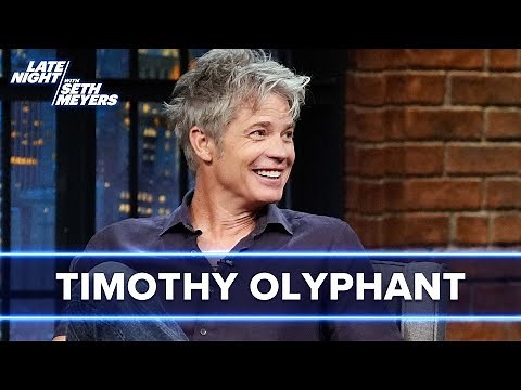 Timothy Olyphant Writes His Own Late Night Introduction; Talks Alien: Earth