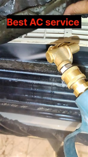 indor Split AC Back Coil service ?