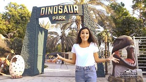 DIscover the Lost World and Learn more about Dinosaur Era at the Largest Dinosaur Park with your Friends & Family.... Just check whether you know all of them by their names... | Dubai Garden Glow
