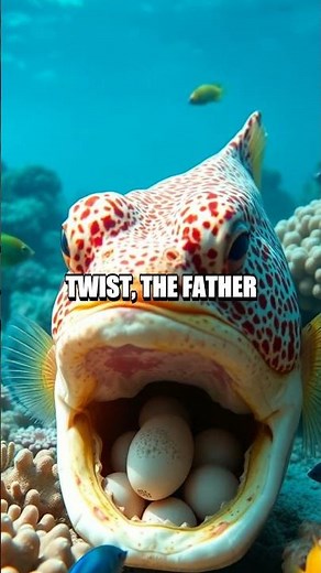 The Intricate Nesting Method of the Male Jawfish
