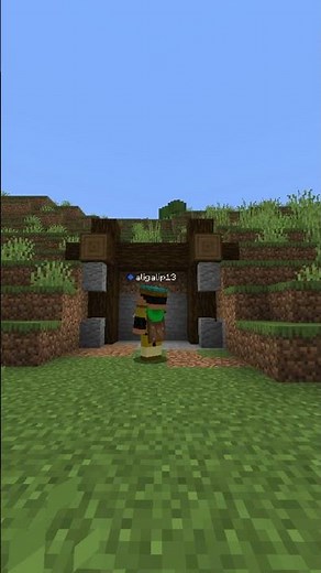 How to Build Mine Entrance? #minecraft