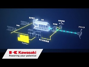 川崎重工：船舶用ハイブリッド／電気推進システム