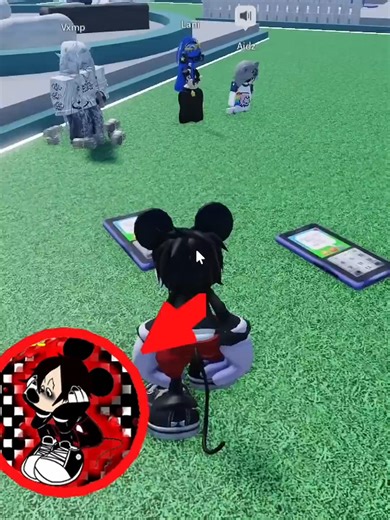 EMO MICKEY cant be STOPPED 💀🖤