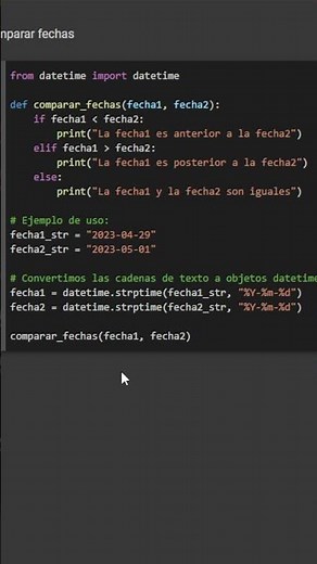 Domina la Comparación de Fechas en Python con datetime | Guía Paso a Paso para Principiantes