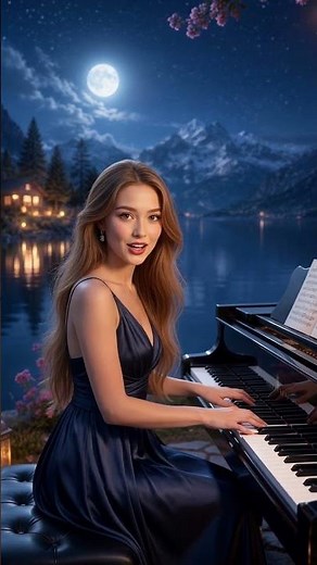 🌙 Lac Alpin au Clair de Lune & Piano Doux pour Reposer l’Esprit et Retrouver la Clarté Mentale ✨