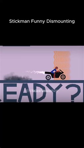 Stickman best falls: Funny 🤣😀 dismounting moments #stickmandismounting #stickmanfalling #epicmoment #viraltiktok #fyp #foryoupage