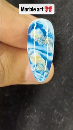 💅 Marble Nail Art | Elegant & Trendy Marble Nail Design | Easy Tutorial ✨.#nails#nailart#simplenails