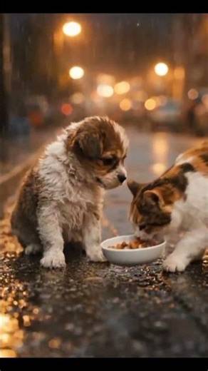 When a Cat Helps a Lost Puppy 🐱❤️ | Part 2