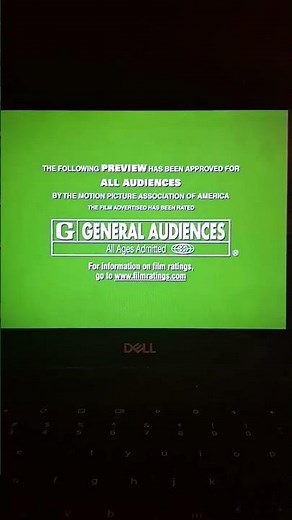 Disney MPAA Trailer Ident (Green Band) (Rated G) (2001) (Full Screen) (2005-2007) (DVD Version)