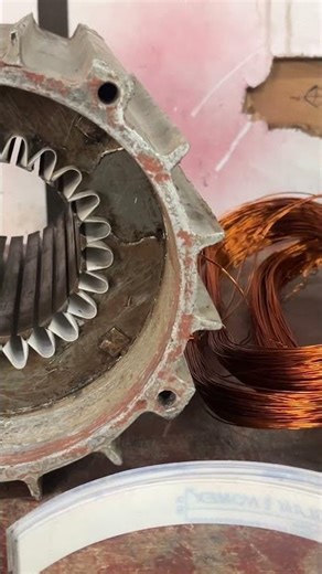 10 HP MODE PAM WINDING #electrical#like #comment