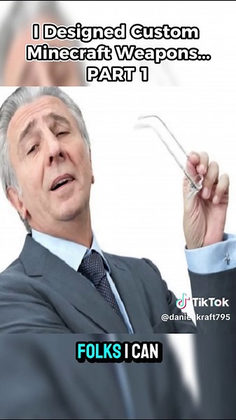 Custom Minecraft Weapons Design Showcase