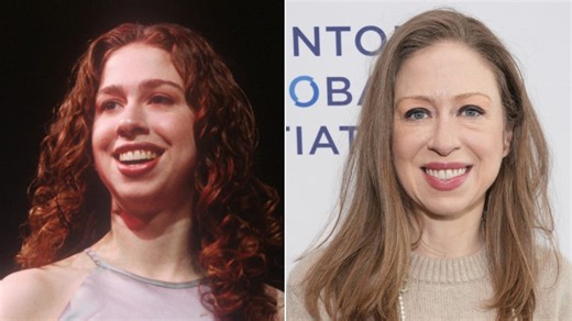Chelsea Clinton's face has totally changed since her dad Bill was president