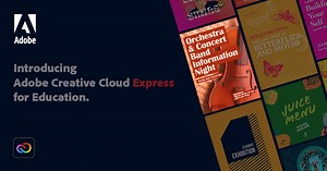 66K views · 3K reactions | Empower students to take their projects to the next level.  Adobe #CreativeCloudExpress offers pre-designed graphics that can be easily customized by swapping in images, graphics, and text. https://adobe.ly/3GlotIX #ExpressIt | Adobe for Education | Facebook