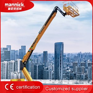 [Hot Item] Cherry Picker Mobile Elevating Aerial Work Platform Self Propelled Telescopic Boom Lift